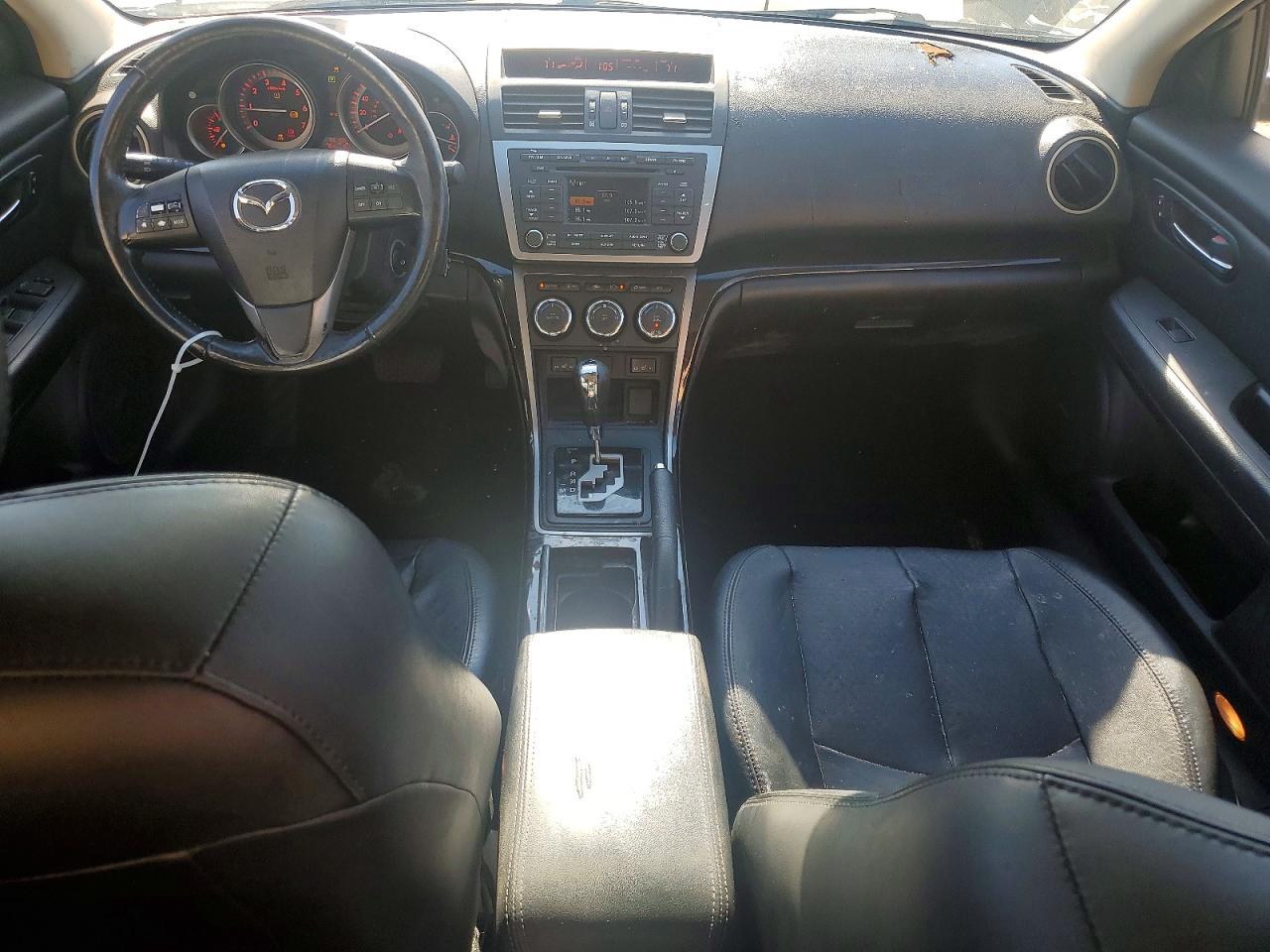 2012 Mazda 6 I Black vin: 1YVHZ8CH8C5M09731