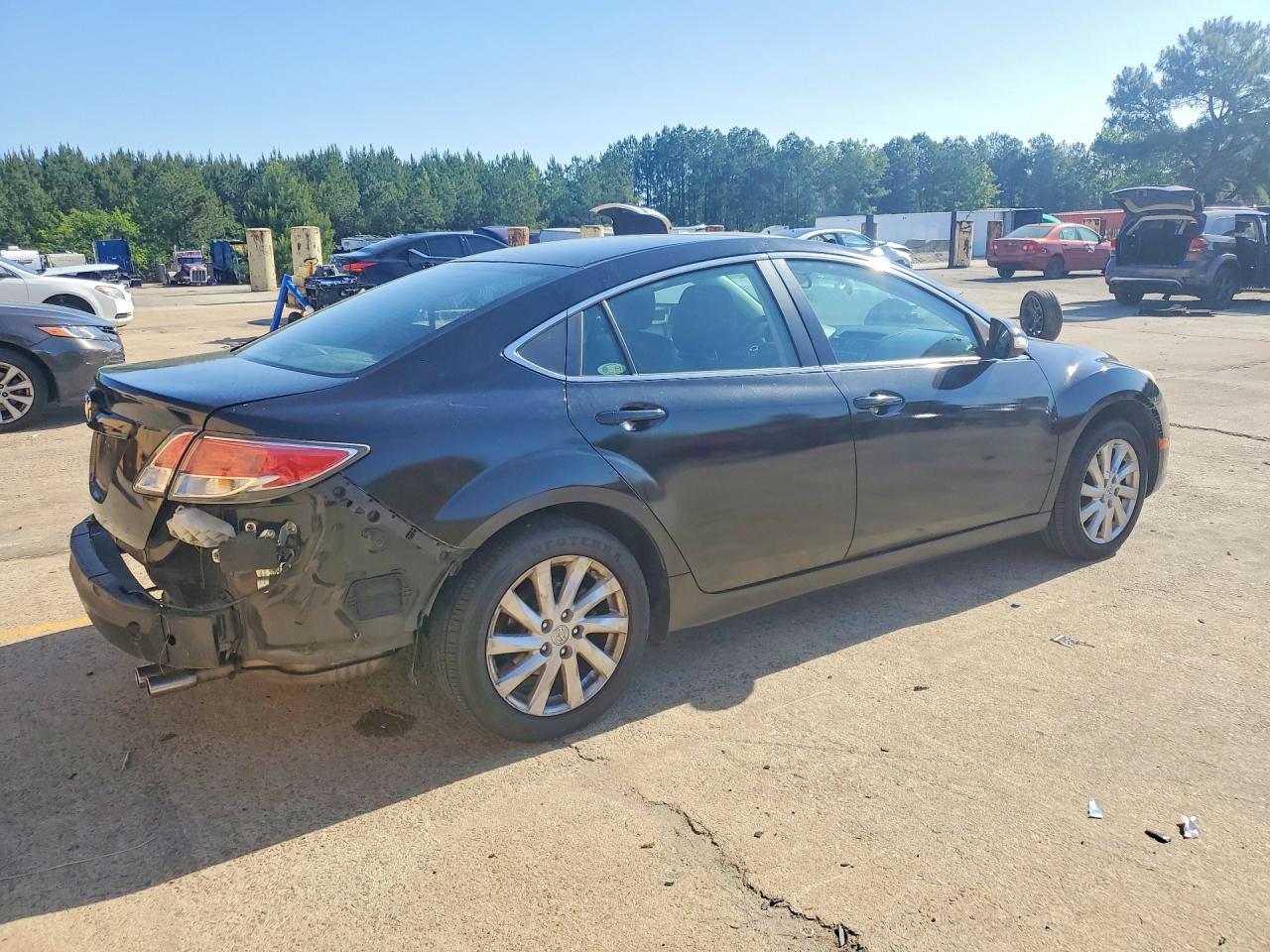 2012 Mazda 6 I Black vin: 1YVHZ8CH8C5M09731