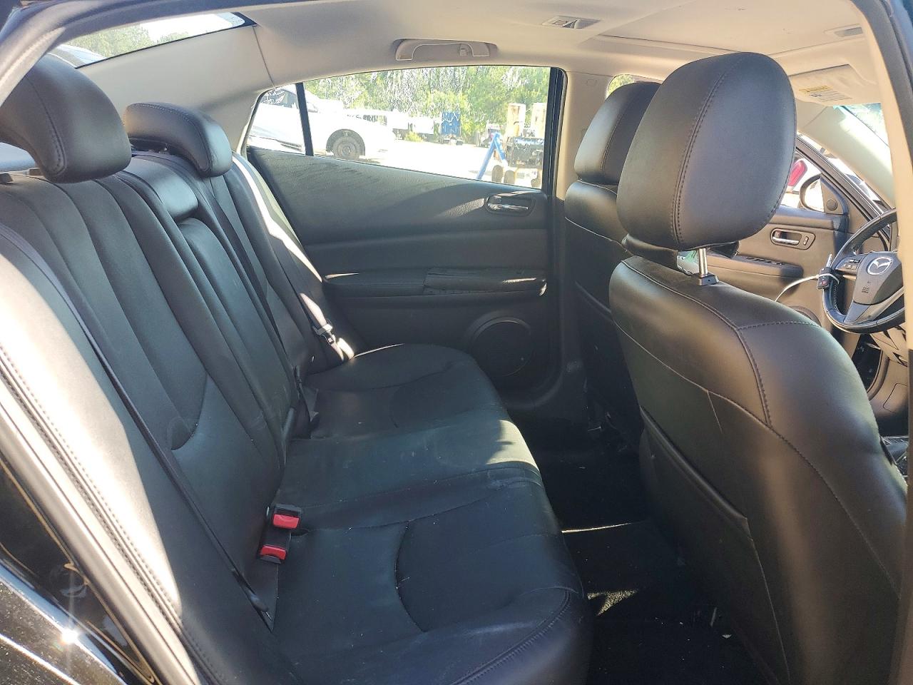 2012 Mazda 6 I Black vin: 1YVHZ8CH8C5M09731