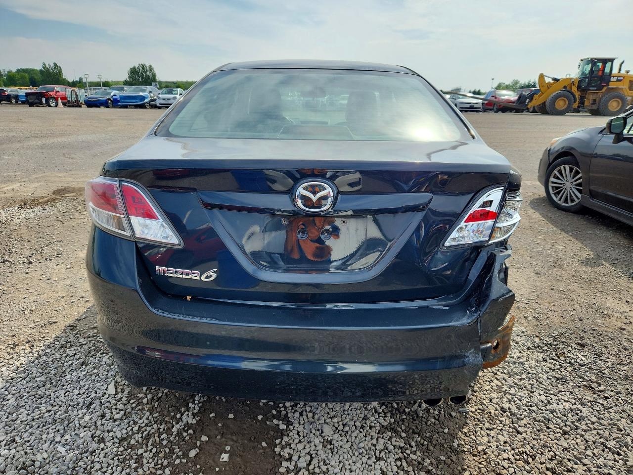 2012 Mazda 6 I Gray vin: 1YVHZ8CH8C5M14153