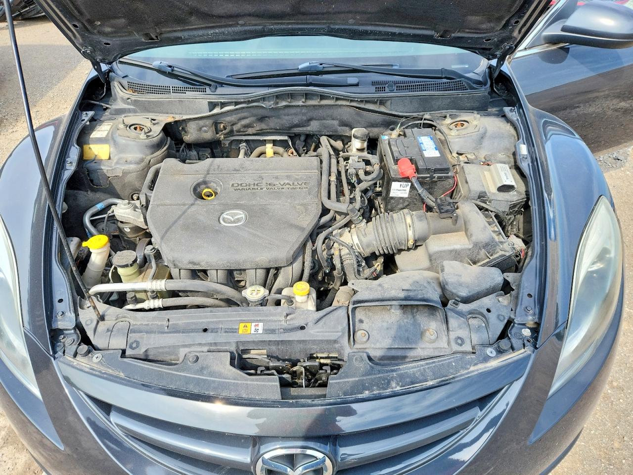 2012 Mazda 6 I Gray vin: 1YVHZ8CH8C5M14153