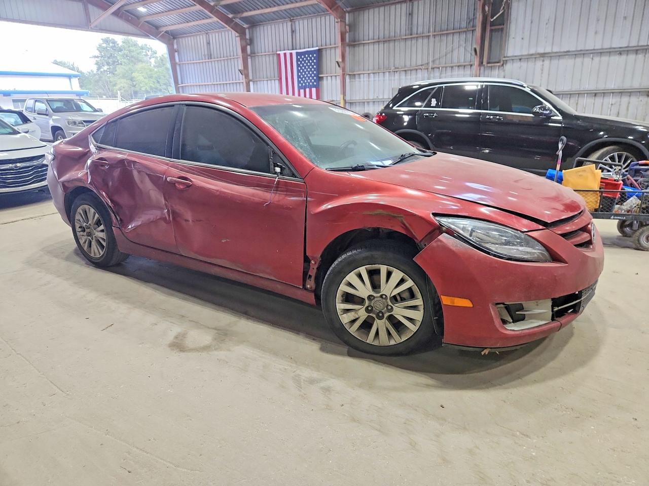 2010 Mazda 6 I Red vin: 1YVHZ8CH9A5M05345