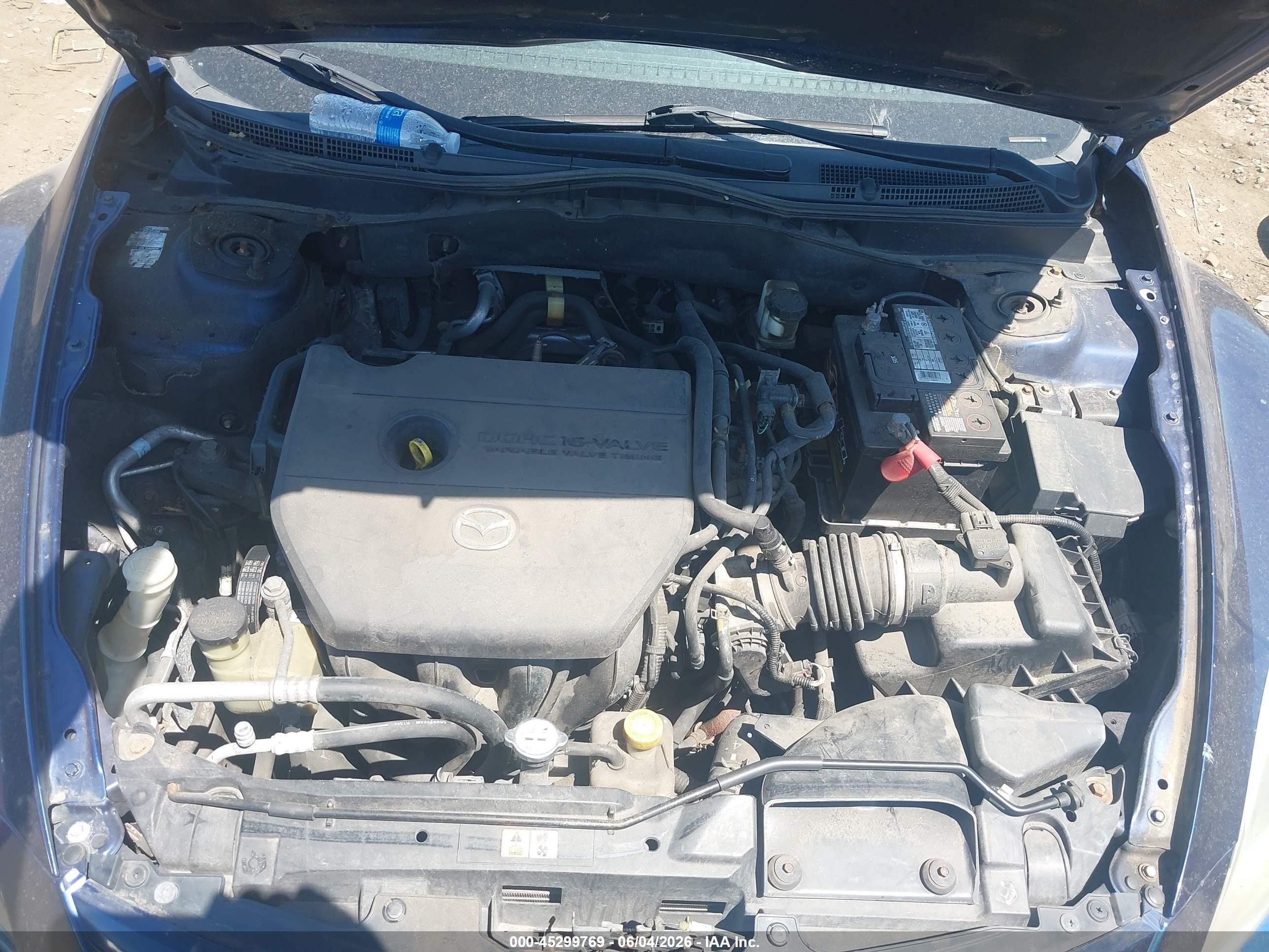 2011 Mazda Mazda6 I Touring Blue vin: 1YVHZ8CH9B5M02754