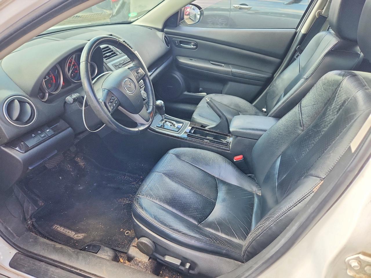 2011 Mazda 6 I White vin: 1YVHZ8CH9B5M23300