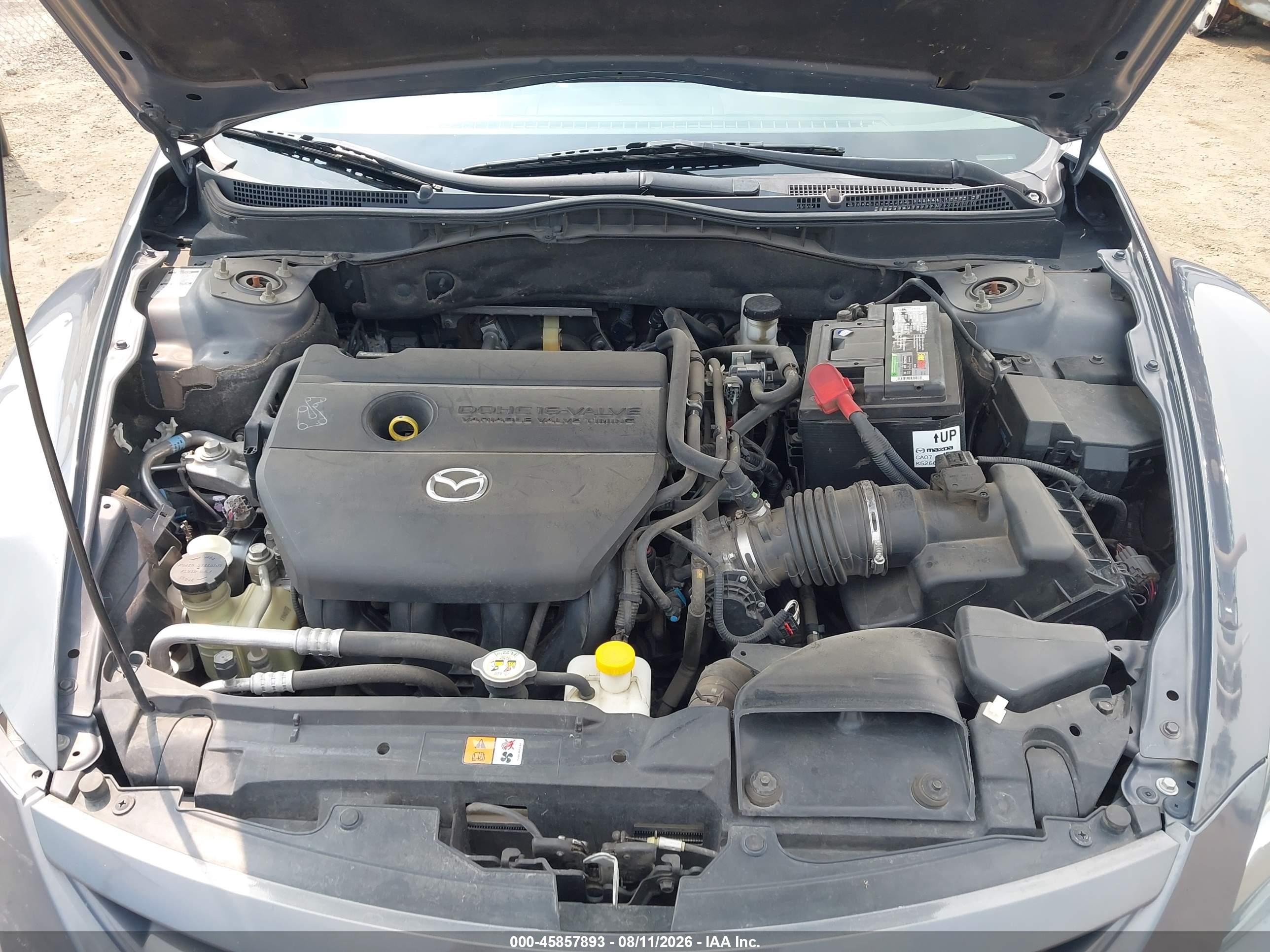 2011 Mazda Mazda6 I Touring Plus Blue vin: 1YVHZ8CH9B5M30005