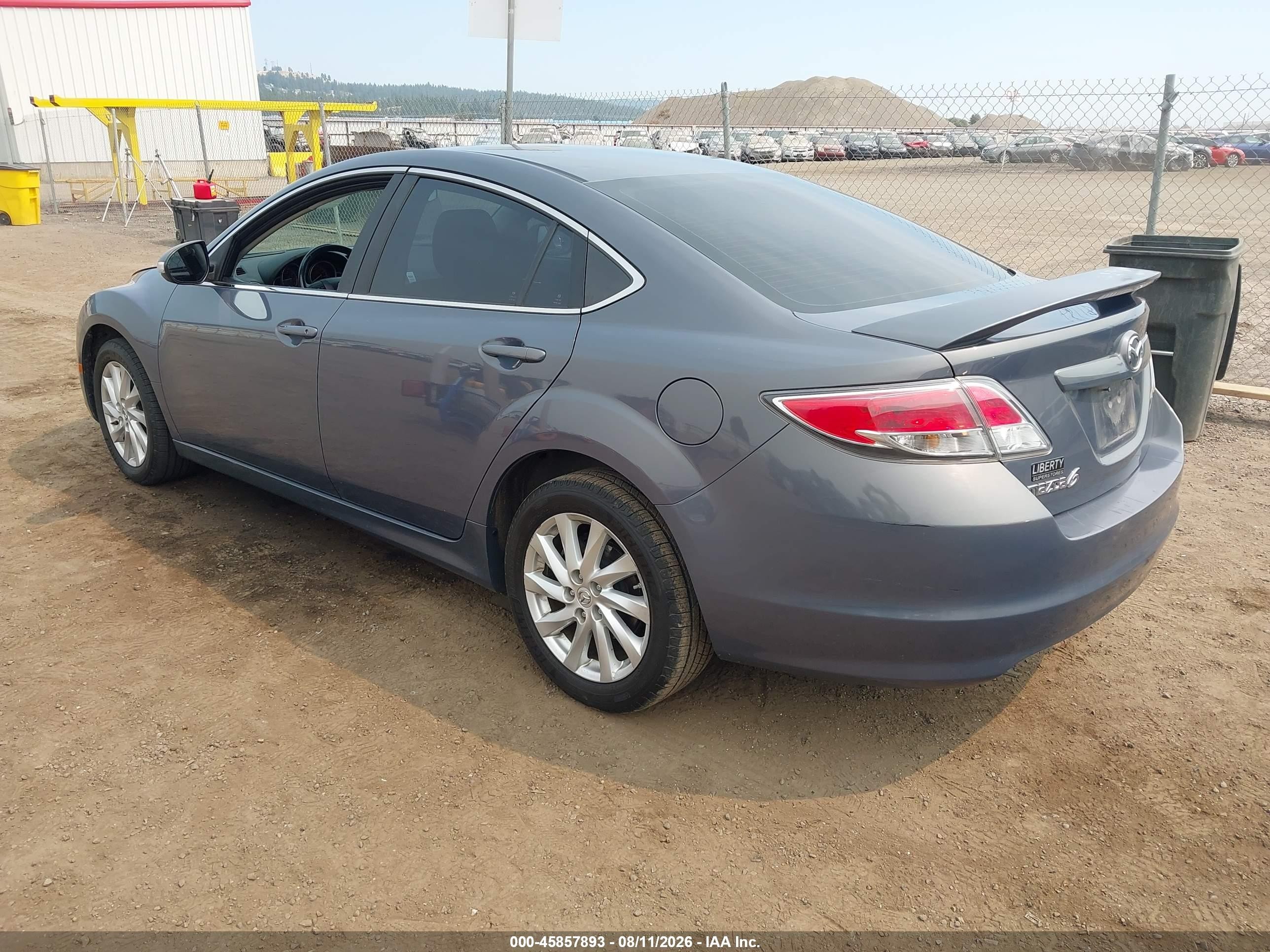 2011 Mazda Mazda6 I Touring Plus Blue vin: 1YVHZ8CH9B5M30005