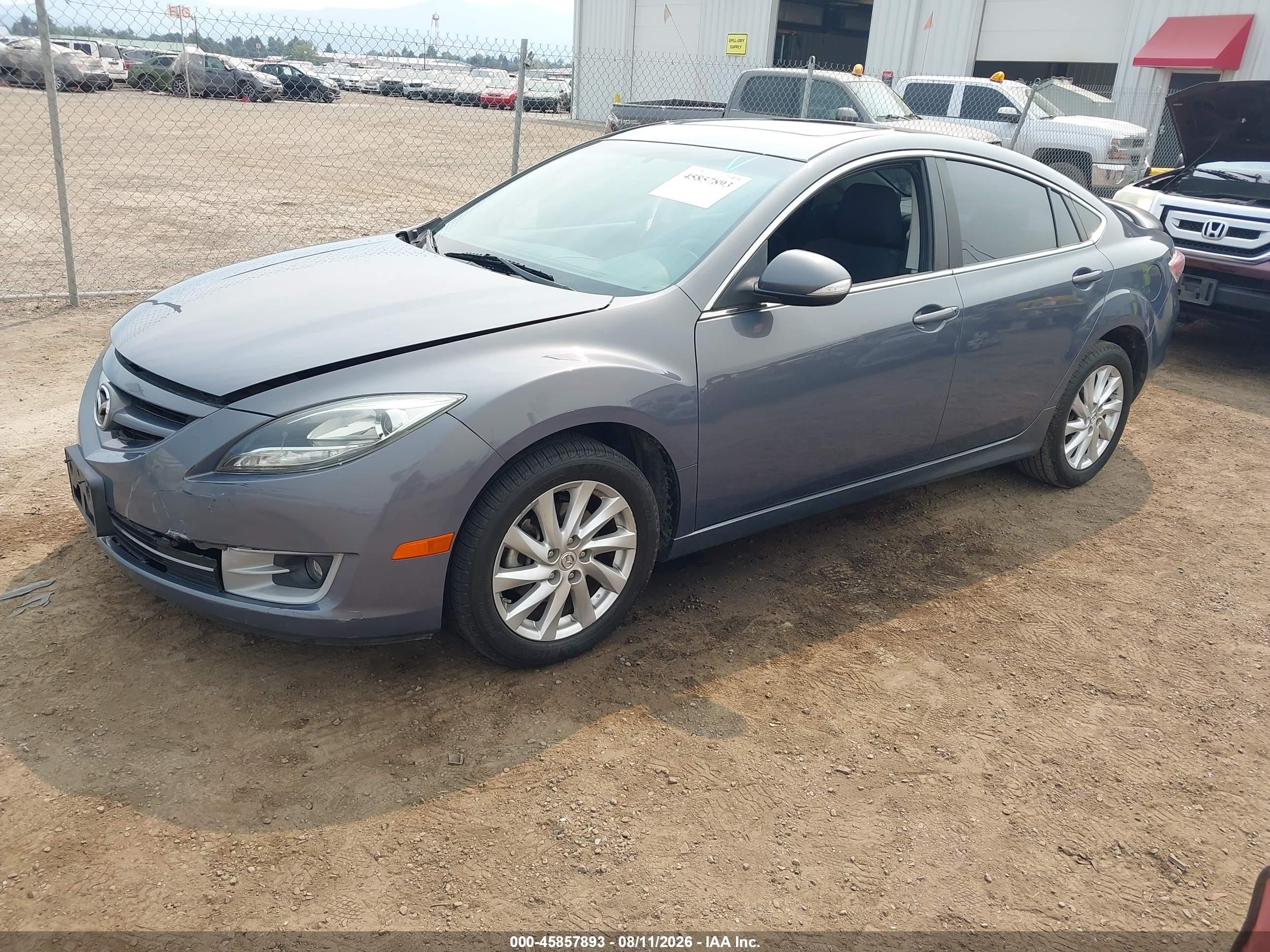2011 Mazda Mazda6 I Touring Plus Blue vin: 1YVHZ8CH9B5M30005