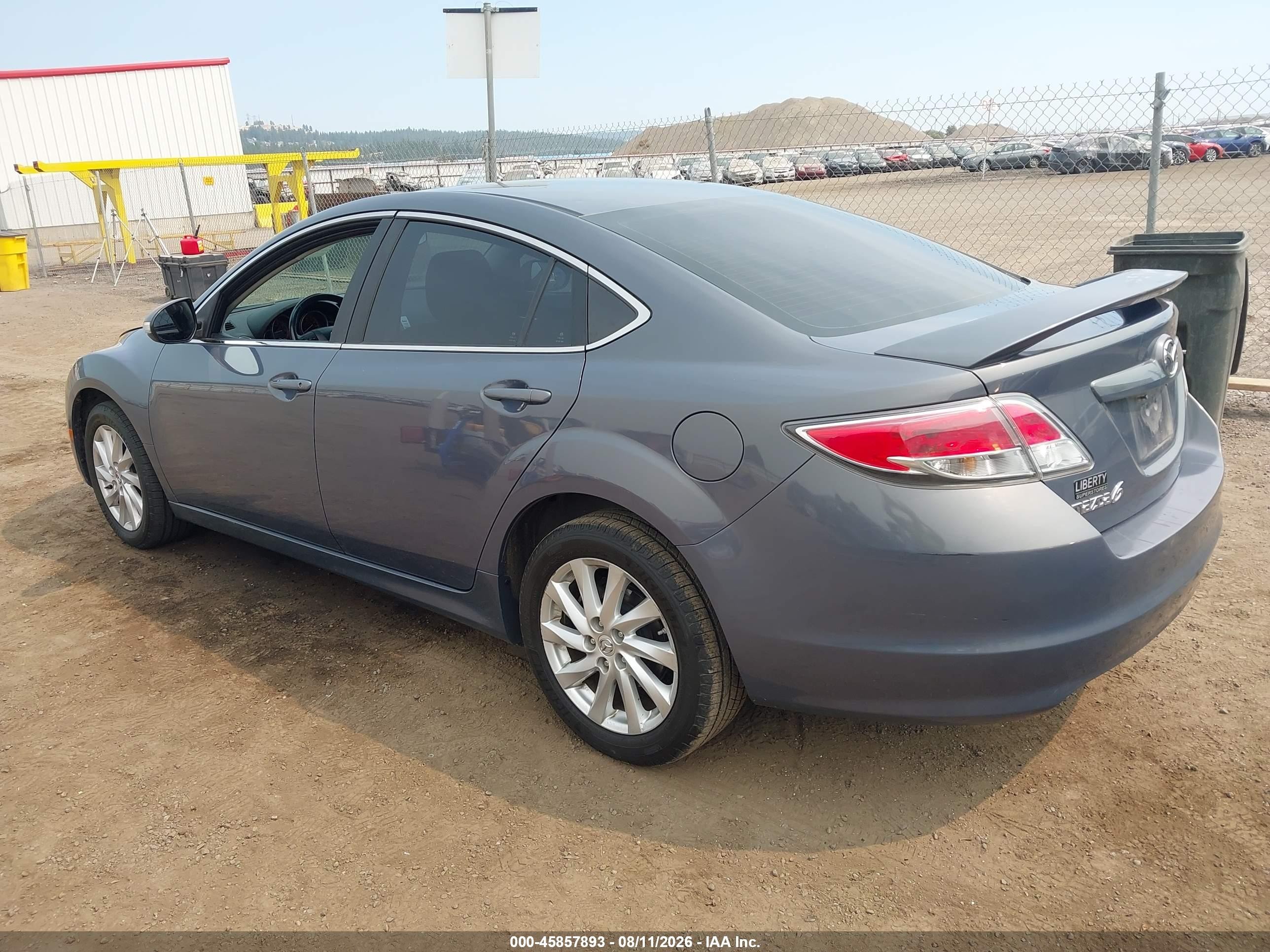 2011 Mazda Mazda6 I Touring Plus Blue vin: 1YVHZ8CH9B5M30005
