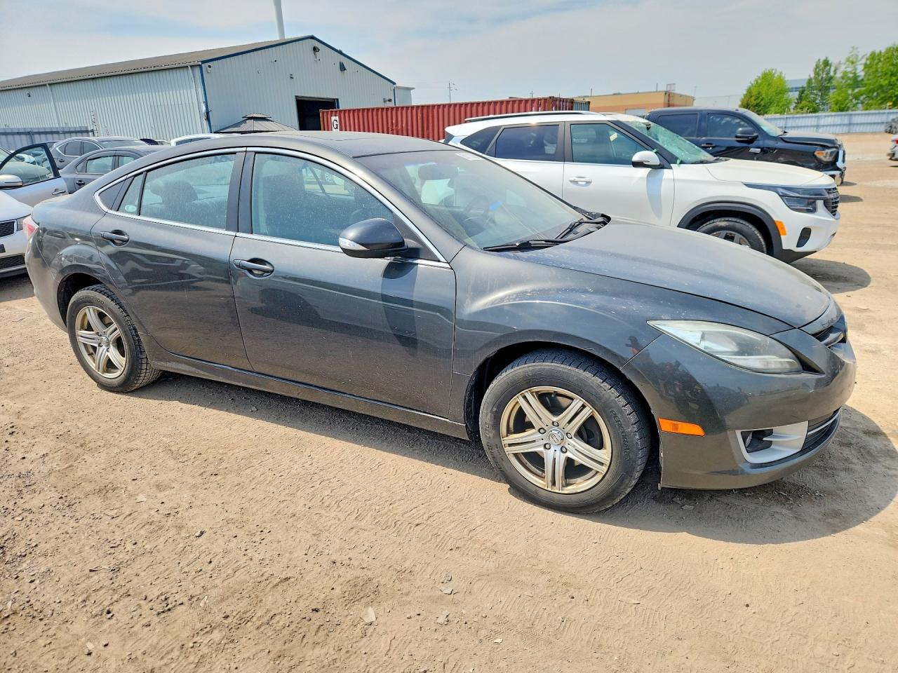 2012 Mazda 6 I Серый vin: 1YVHZ8CH9C5M05719