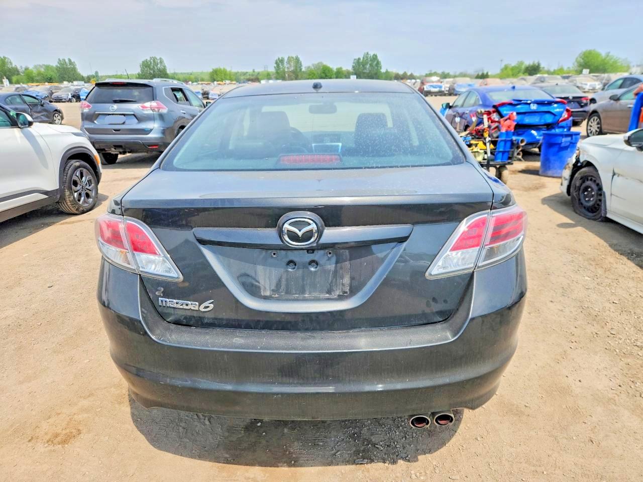 2012 Mazda 6 I Серый vin: 1YVHZ8CH9C5M05719