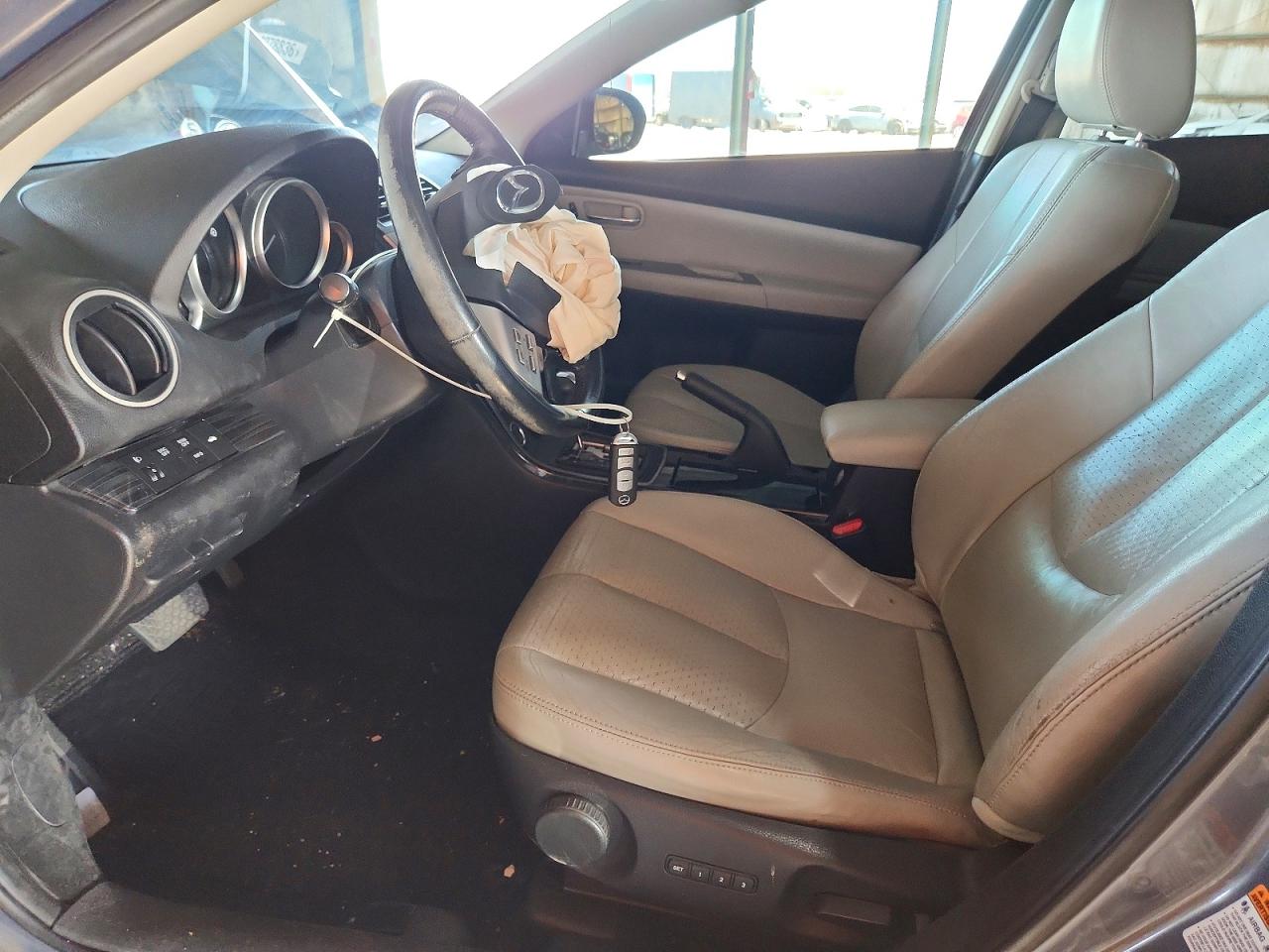 2010 Mazda 6 I Gray vin: 1YVHZ8CHXA5M10585