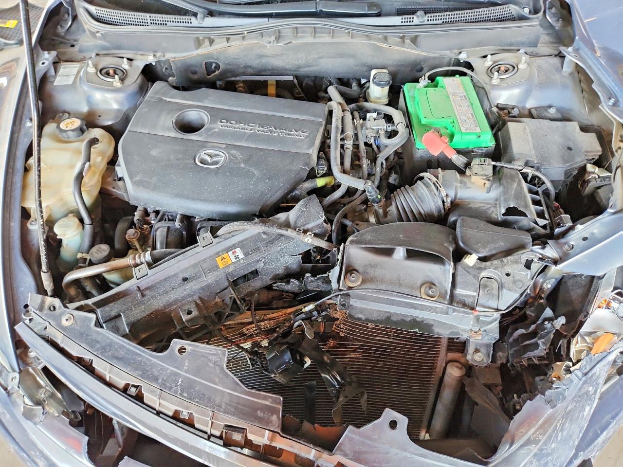 2010 Mazda 6 I Gray vin: 1YVHZ8CHXA5M10585