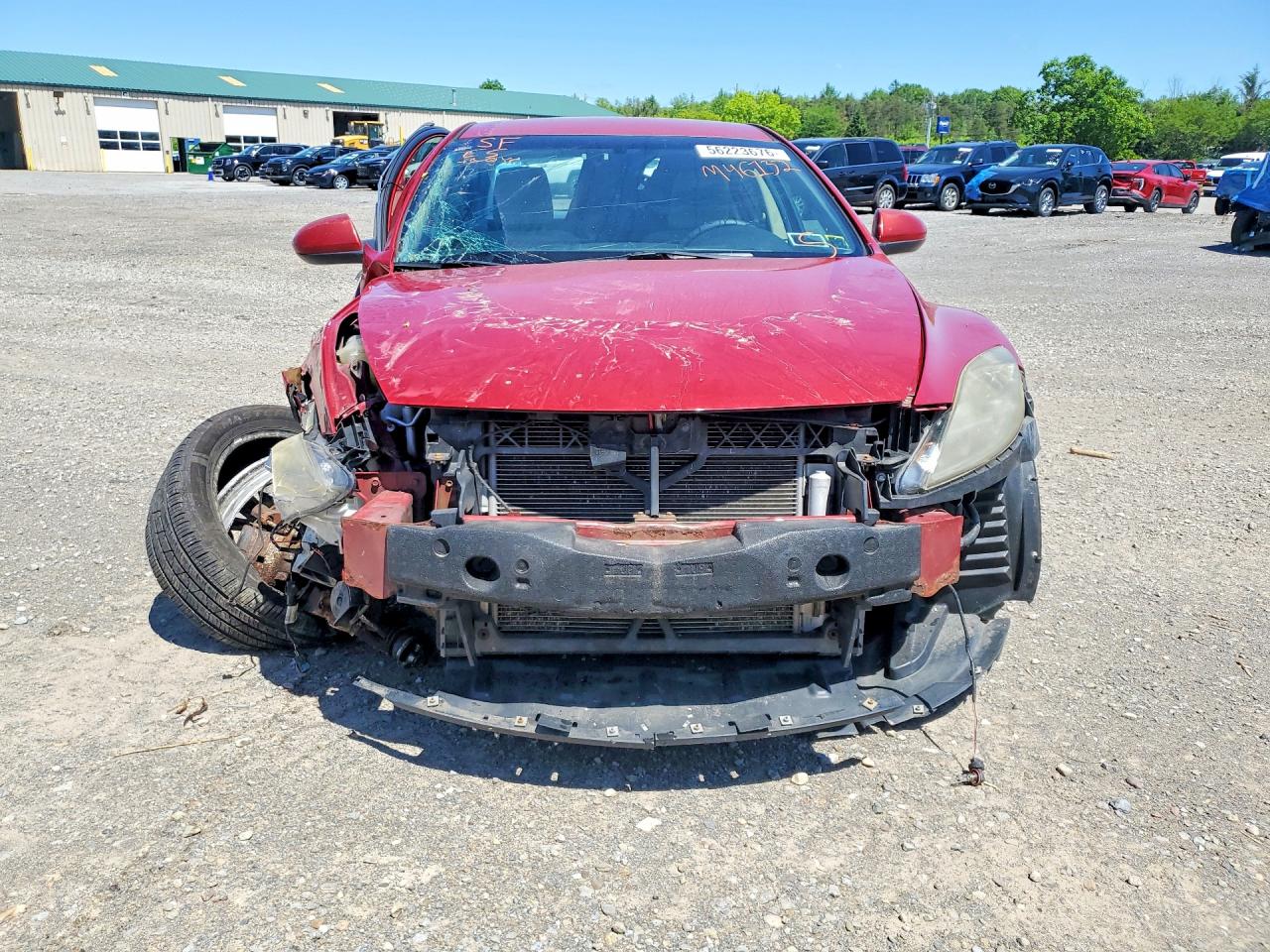 2010 Mazda 6 I Red vin: 1YVHZ8CHXA5M46132