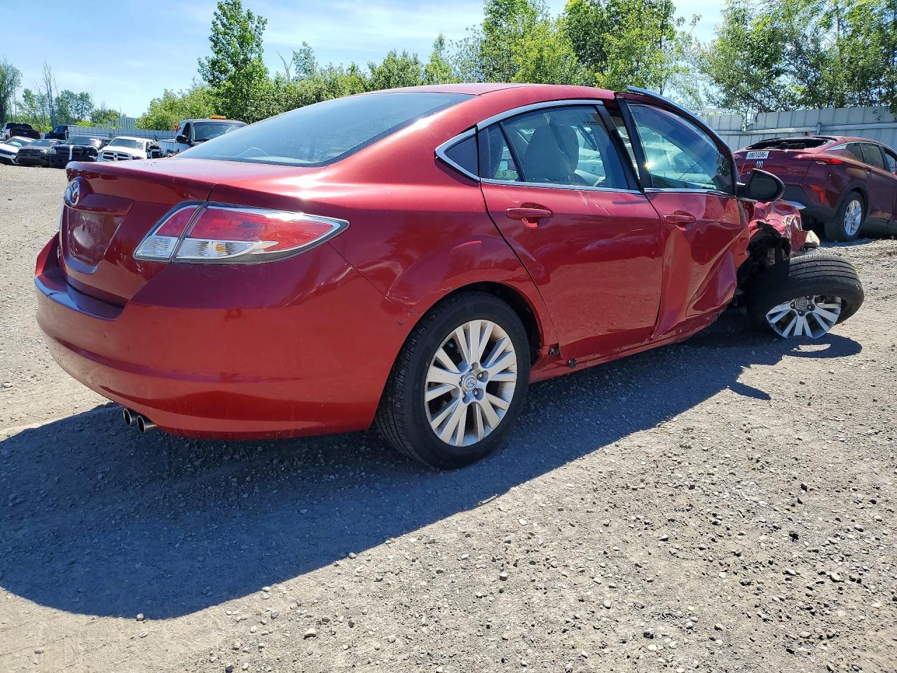 2010 Mazda 6 I Red vin: 1YVHZ8CHXA5M46132