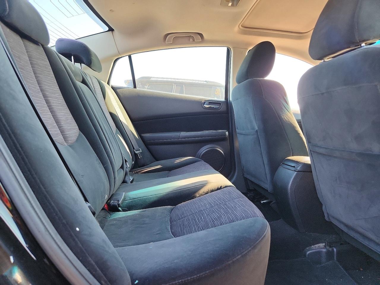 2010 Mazda 6 I Black vin: 1YVHZ8CHXA5M48947