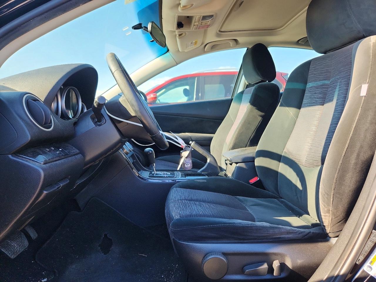 2010 Mazda 6 I Black vin: 1YVHZ8CHXA5M48947