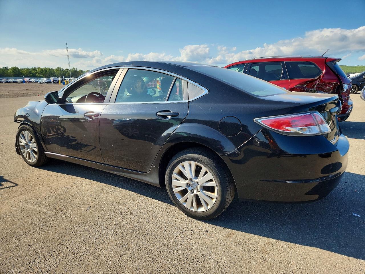 2010 Mazda 6 I Black vin: 1YVHZ8CHXA5M48947