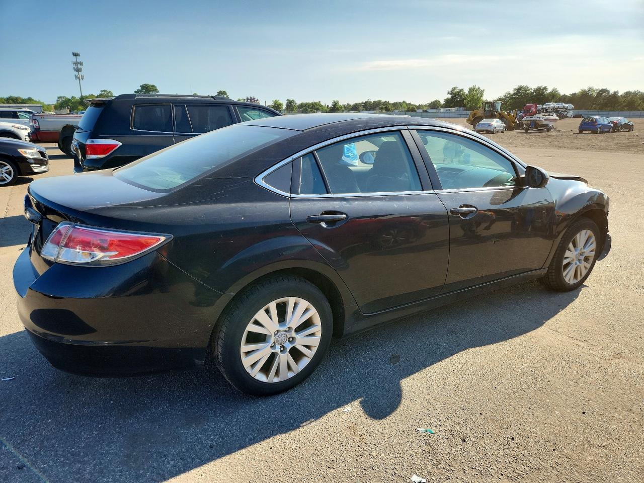2010 Mazda 6 I Black vin: 1YVHZ8CHXA5M48947