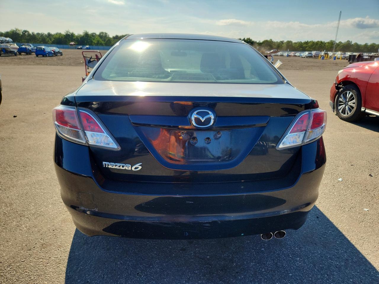 2010 Mazda 6 I Black vin: 1YVHZ8CHXA5M48947