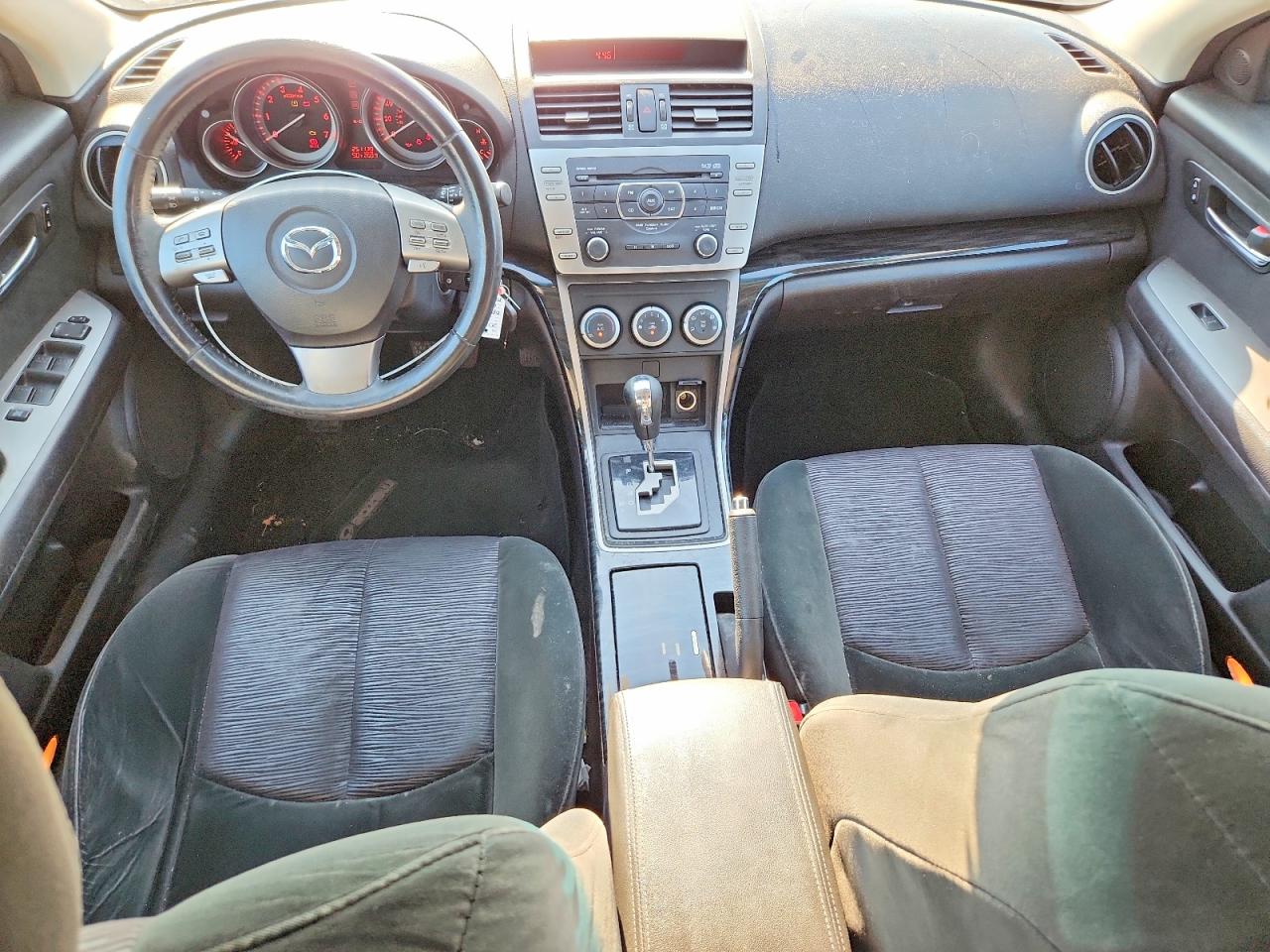 2010 Mazda 6 I Black vin: 1YVHZ8CHXA5M48947