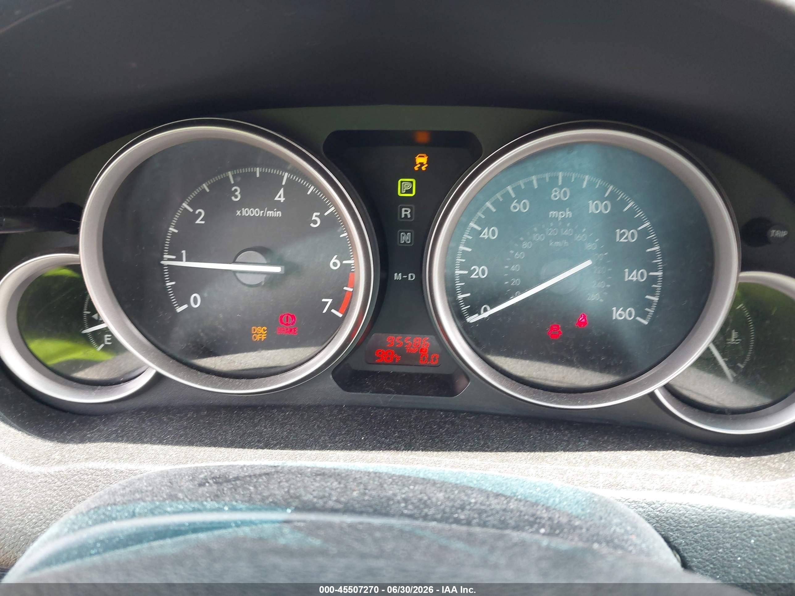 2010 Mazda Mazda6 I Touring Black vin: 1YVHZ8CHXA5M49970