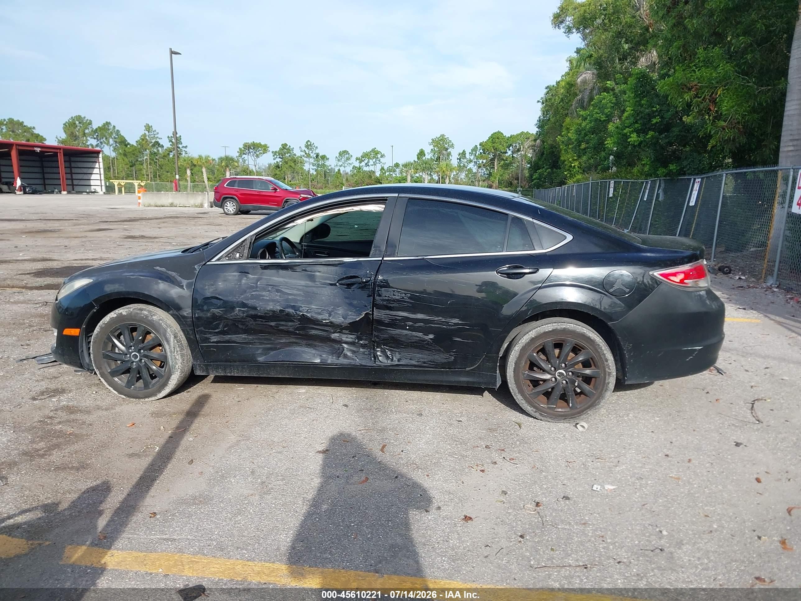 2011 Mazda Mazda6 I Touring Black vin: 1YVHZ8CHXB5M03623