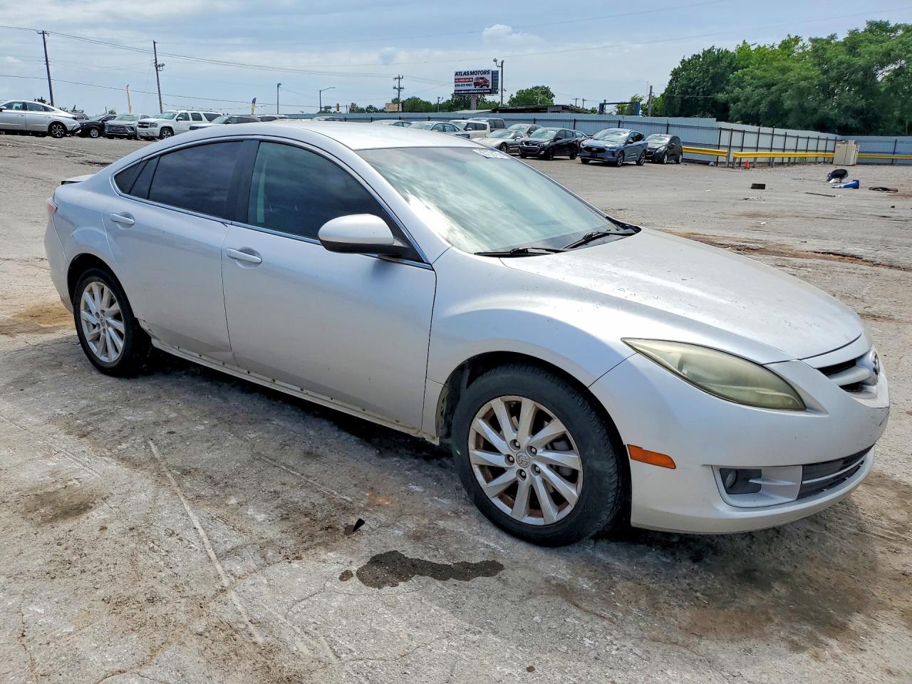 2011 Mazda 6 I Silver vin: 1YVHZ8CHXB5M10541