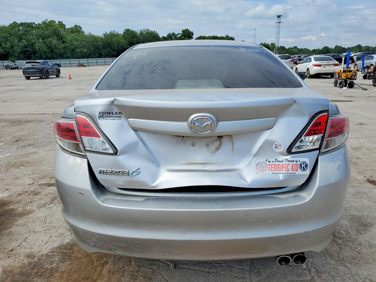 2011 Mazda 6 I Silver vin: 1YVHZ8CHXB5M10541