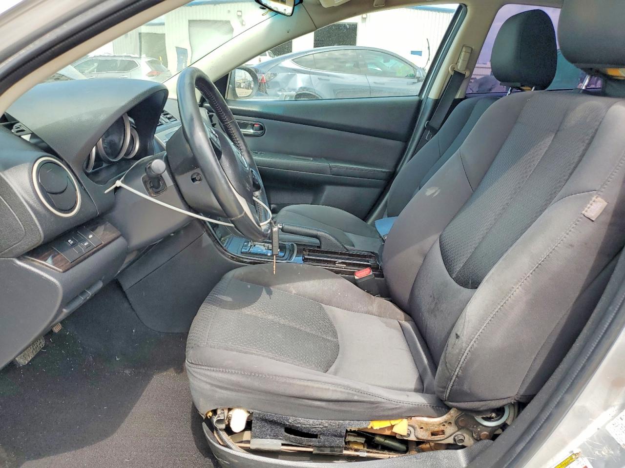 2011 Mazda 6 I Silver vin: 1YVHZ8CHXB5M10541