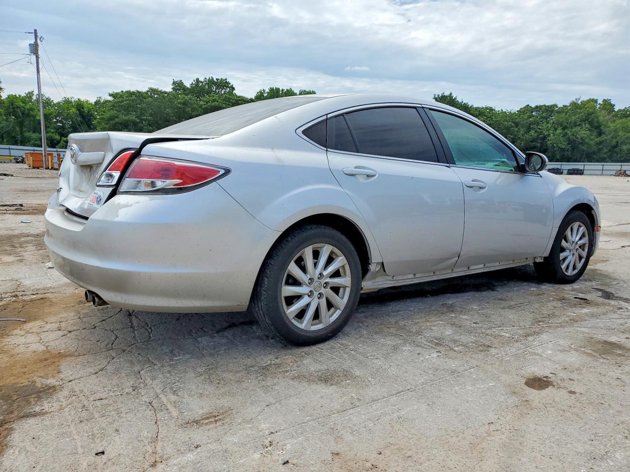 2011 Mazda 6 I Silver vin: 1YVHZ8CHXB5M10541