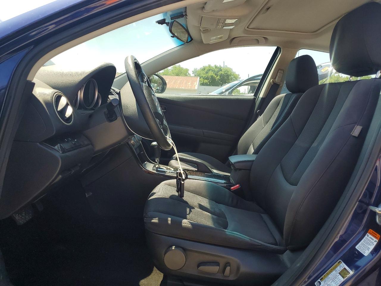 2011 Mazda 6 I Blue vin: 1YVHZ8CHXB5M15674