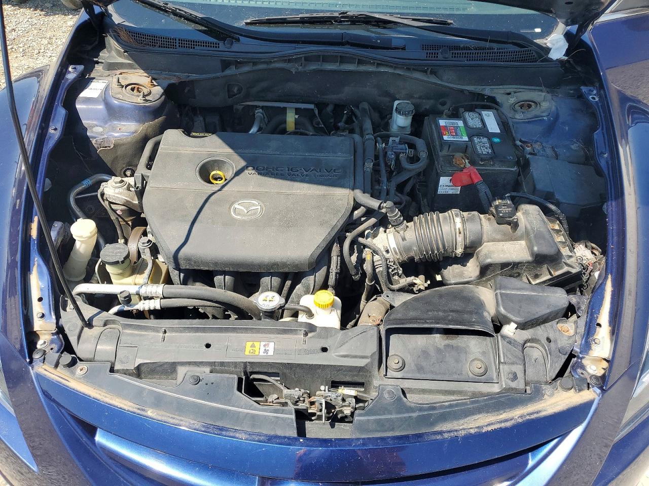 2011 Mazda 6 I Blue vin: 1YVHZ8CHXB5M15674
