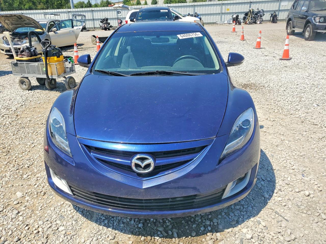 2011 Mazda 6 I Blue vin: 1YVHZ8CHXB5M15674