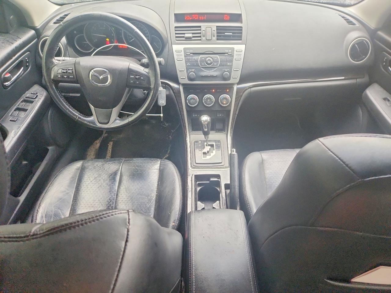 2012 Mazda 6 I Black vin: 1YVHZ8CHXC5M18172