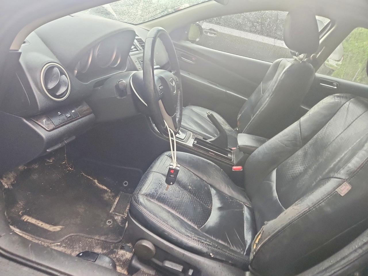 2012 Mazda 6 I Black vin: 1YVHZ8CHXC5M18172