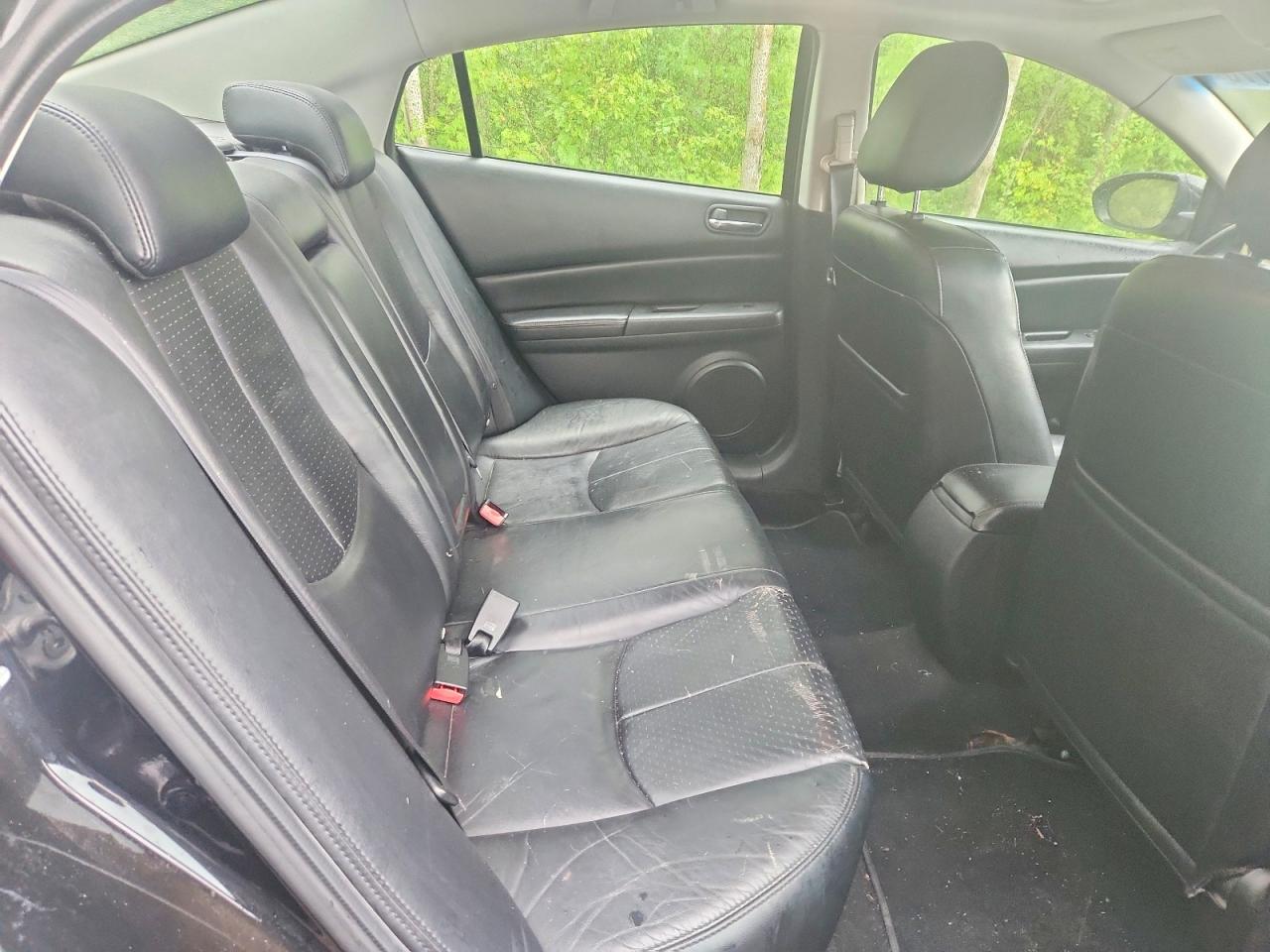 2012 Mazda 6 I Black vin: 1YVHZ8CHXC5M18172