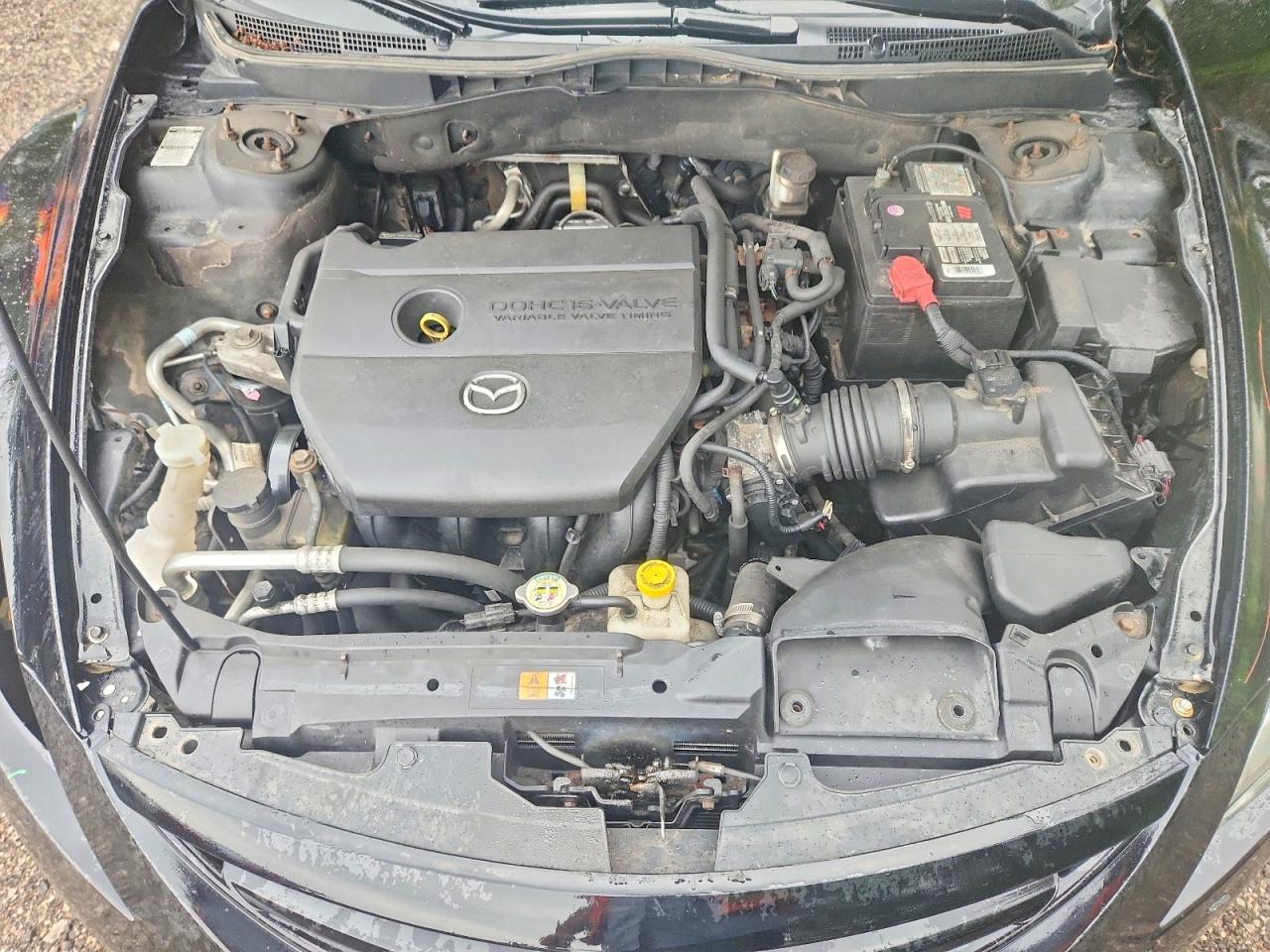 2012 Mazda 6 I Black vin: 1YVHZ8CHXC5M18172