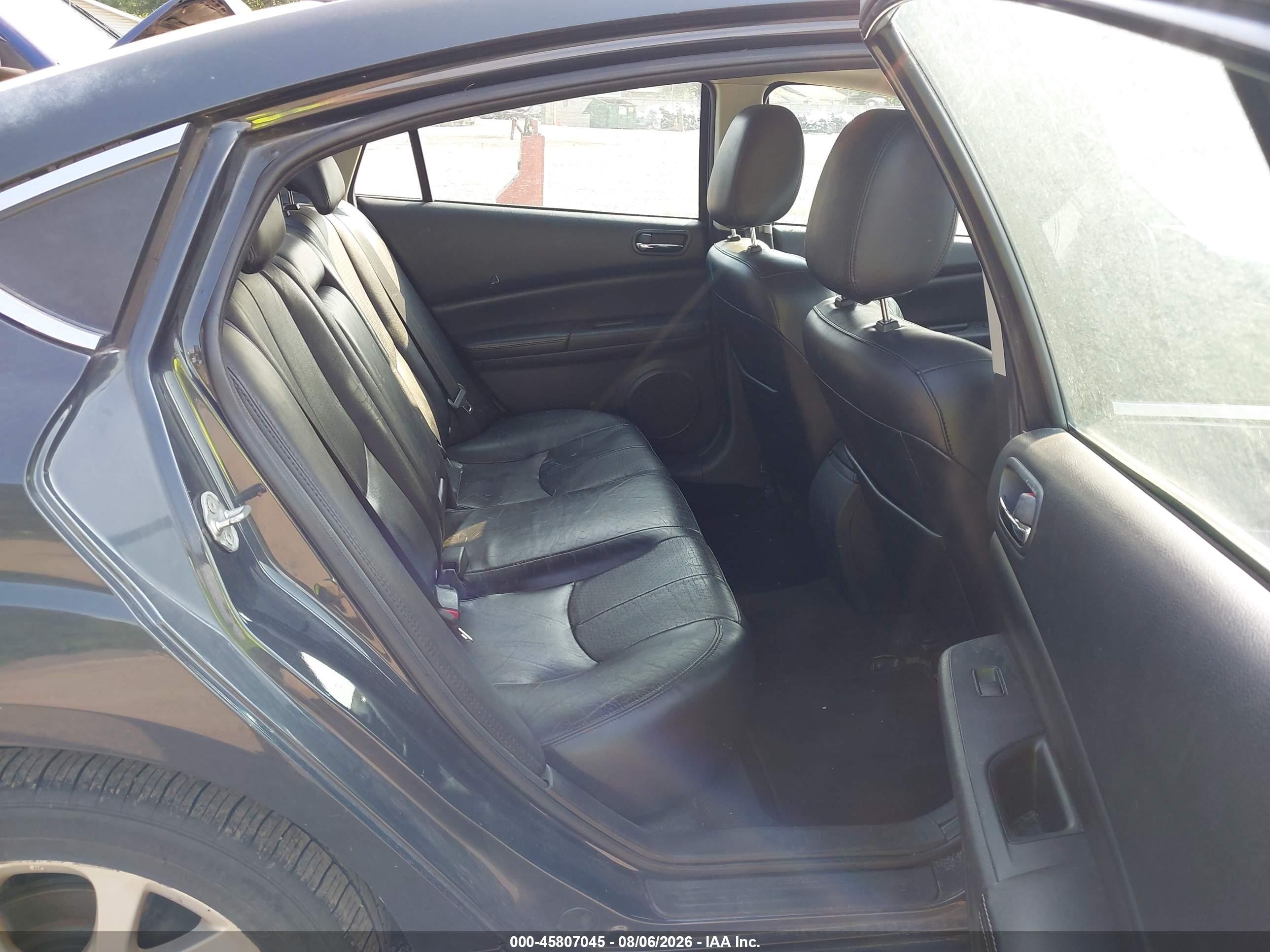 2013 Mazda Mazda6 I Grand Touring Gray vin: 1YVHZ8CHXD5M03446