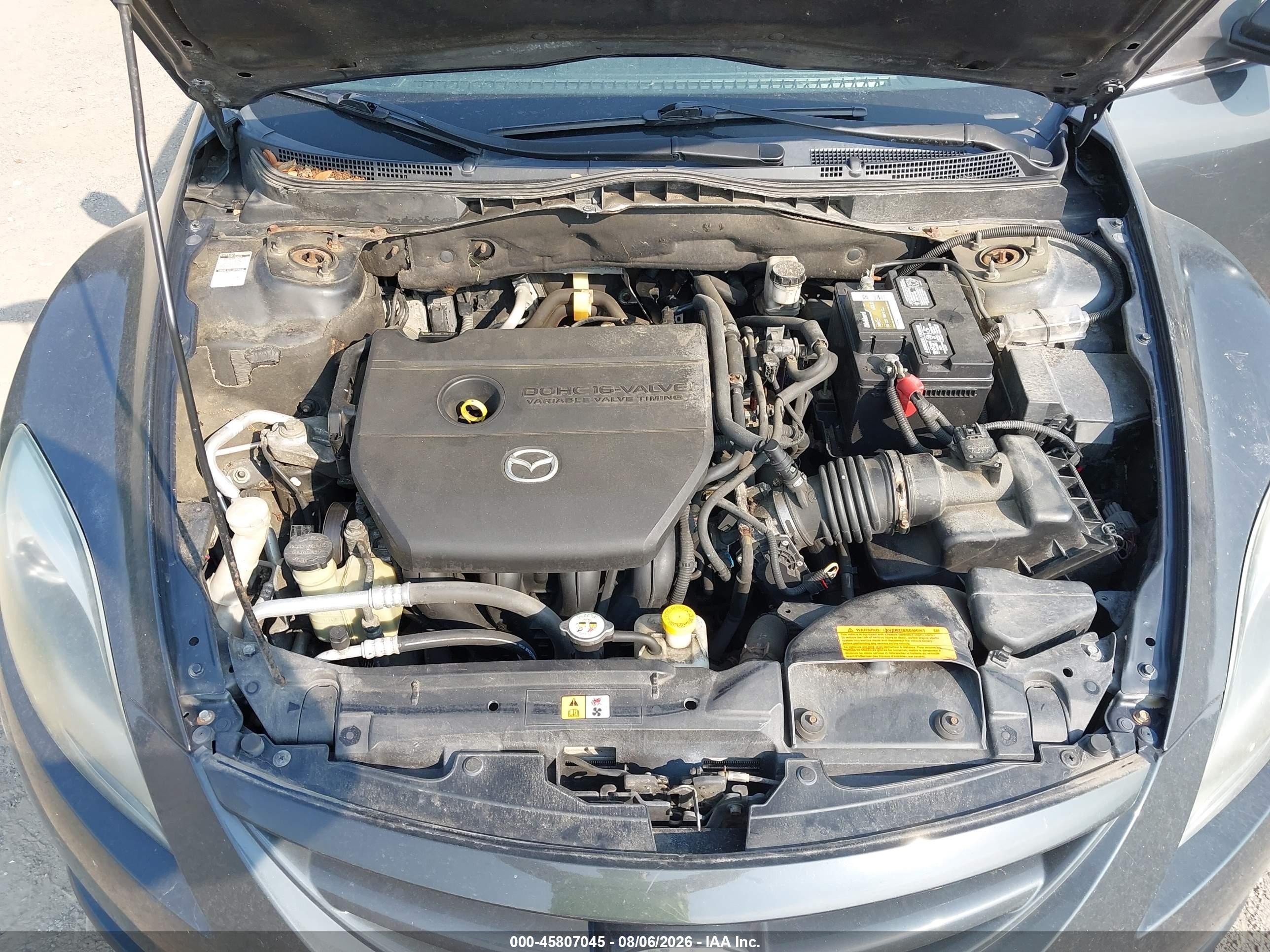2013 Mazda Mazda6 I Grand Touring Gray vin: 1YVHZ8CHXD5M03446