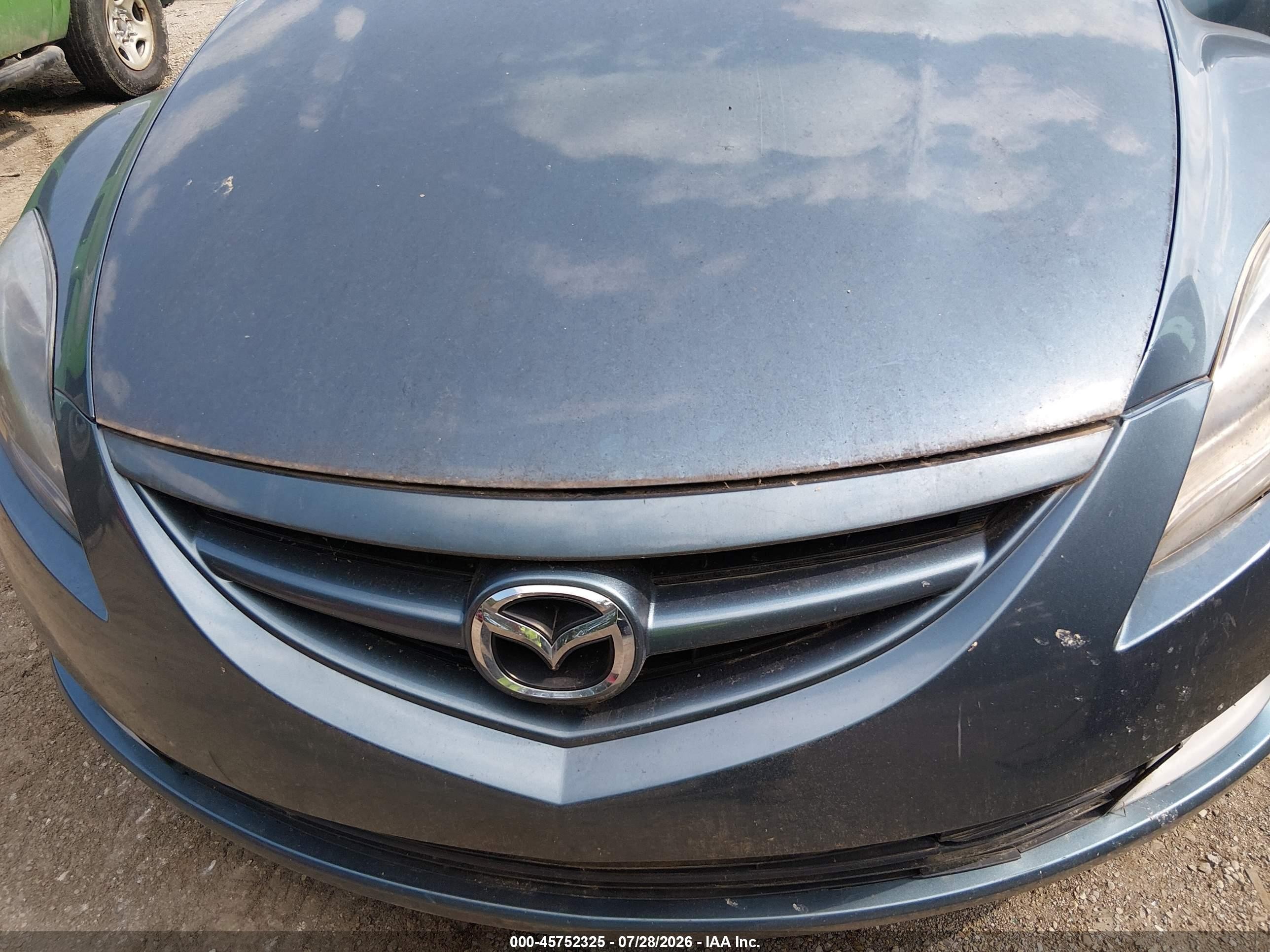 2013 Mazda Mazda6 I Grand Touring Light Blue vin: 1YVHZ8CHXD5M06847