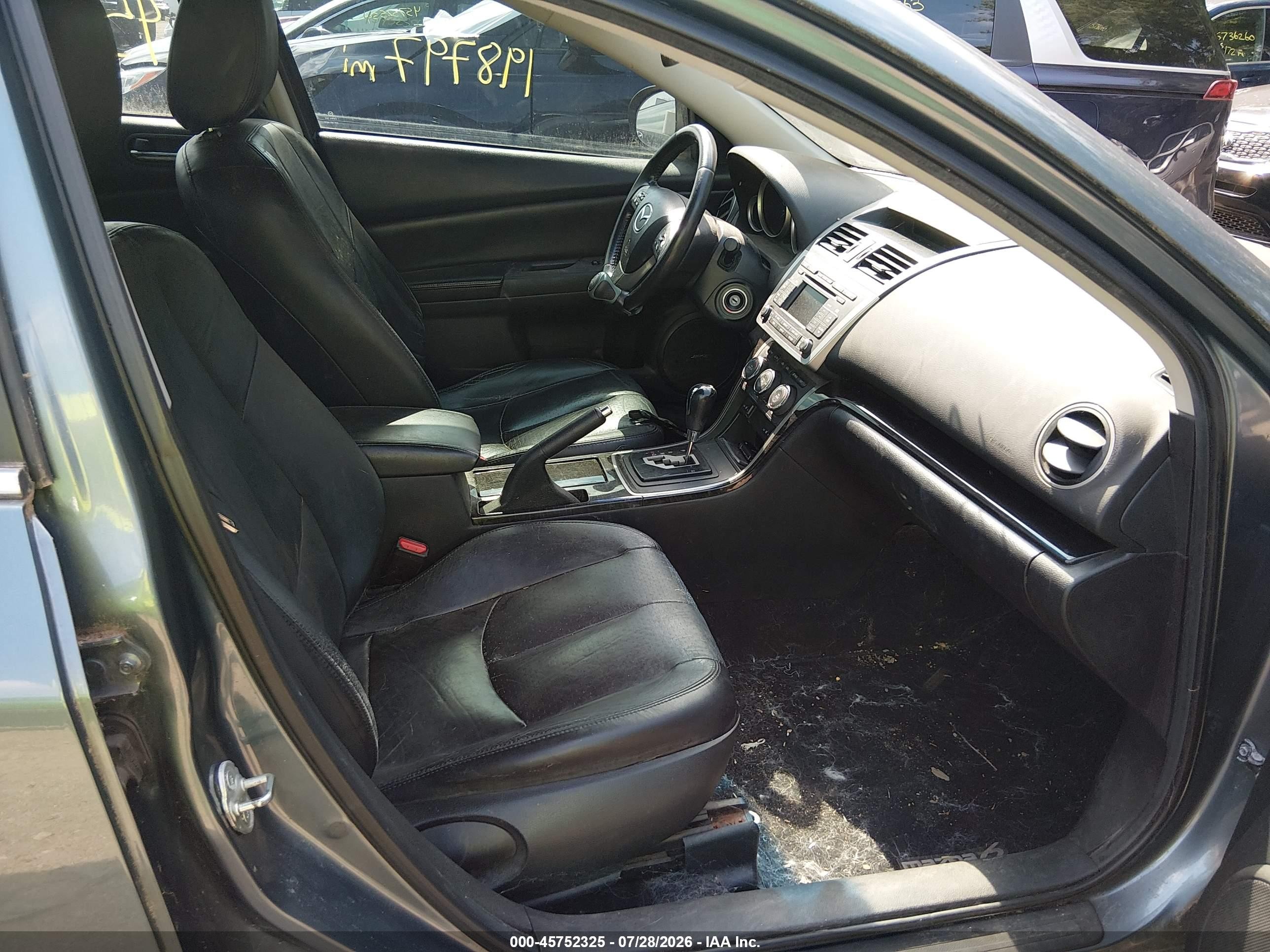 2013 Mazda Mazda6 I Grand Touring Light Blue vin: 1YVHZ8CHXD5M06847