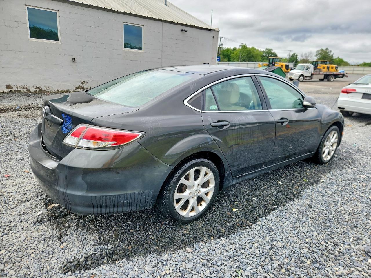 2013 Mazda 6 Grand Touring Gray vin: 1YVHZ8CHXD5M06900