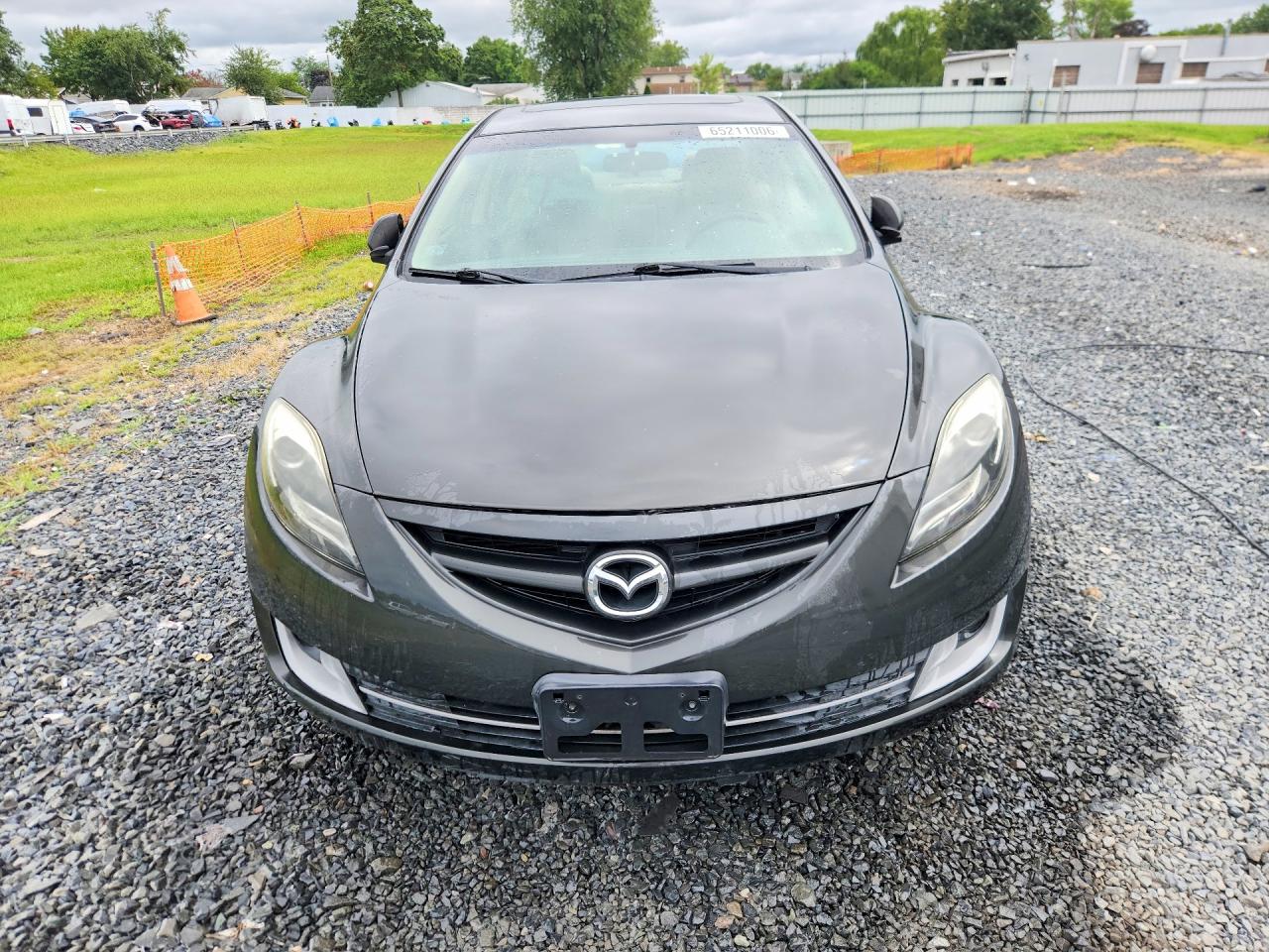 2013 Mazda 6 Grand Touring Gray vin: 1YVHZ8CHXD5M06900