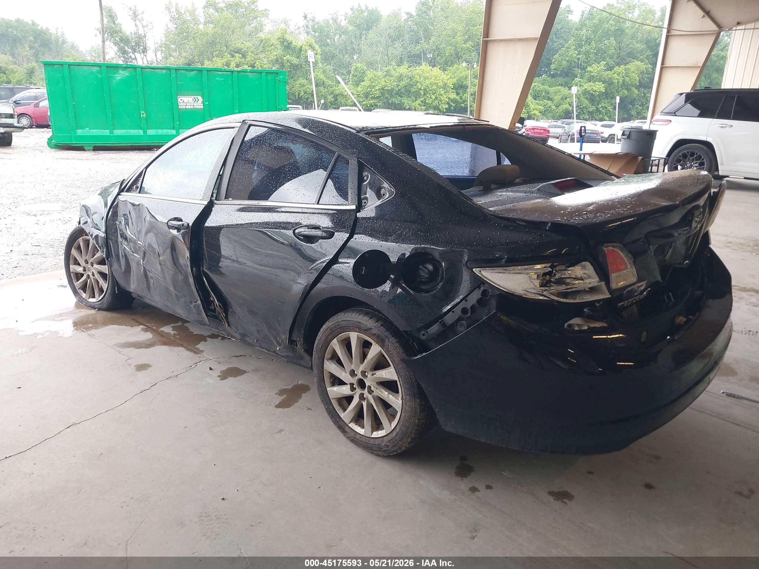 2012 Mazda Mazda6 I Touring Black vin: 1YVHZ8DH0C5M10760