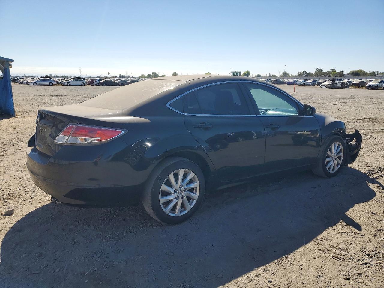 2012 Mazda 6 I Black vin: 1YVHZ8DH0C5M11682