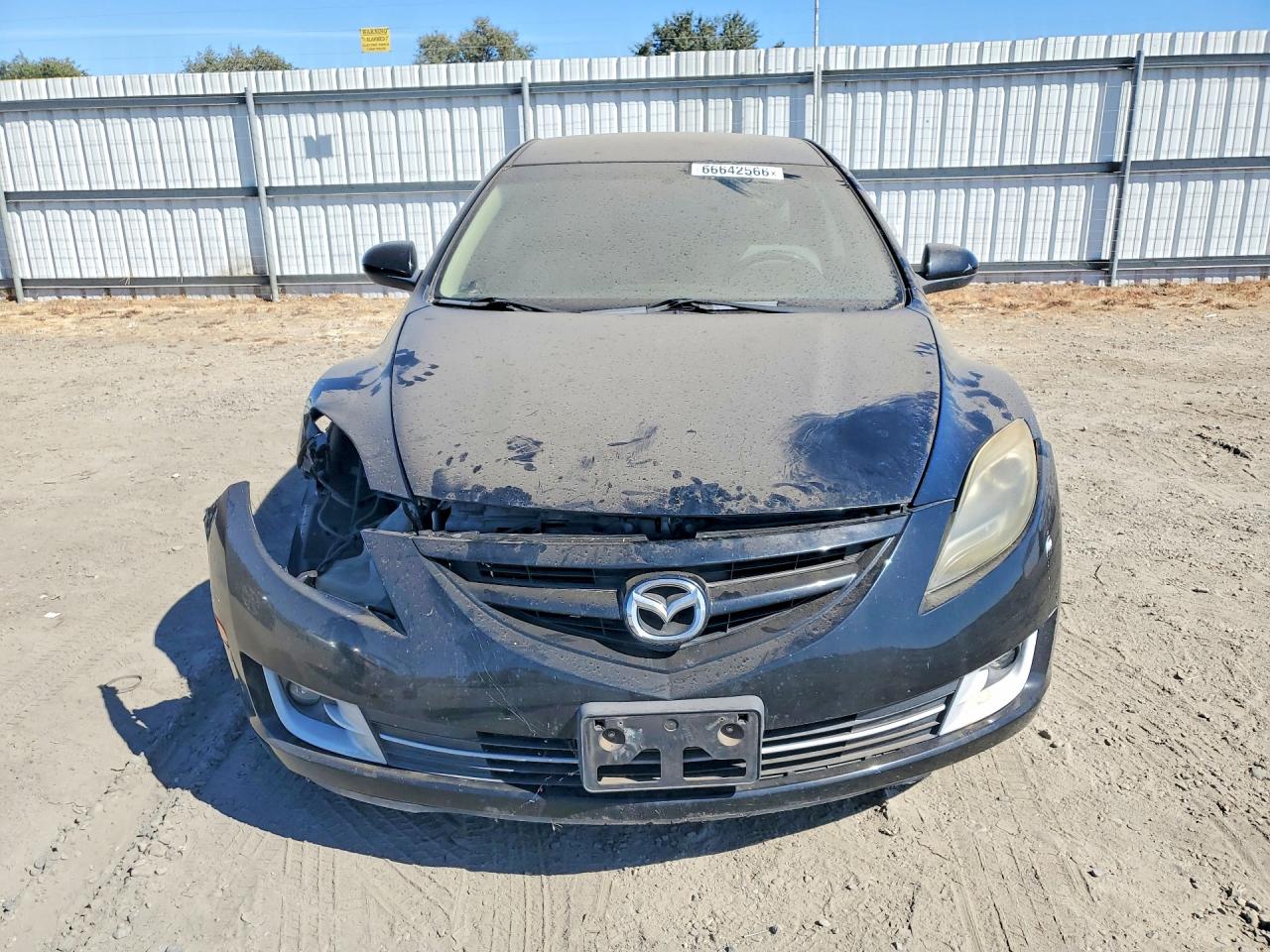 2012 Mazda 6 I Black vin: 1YVHZ8DH0C5M11682