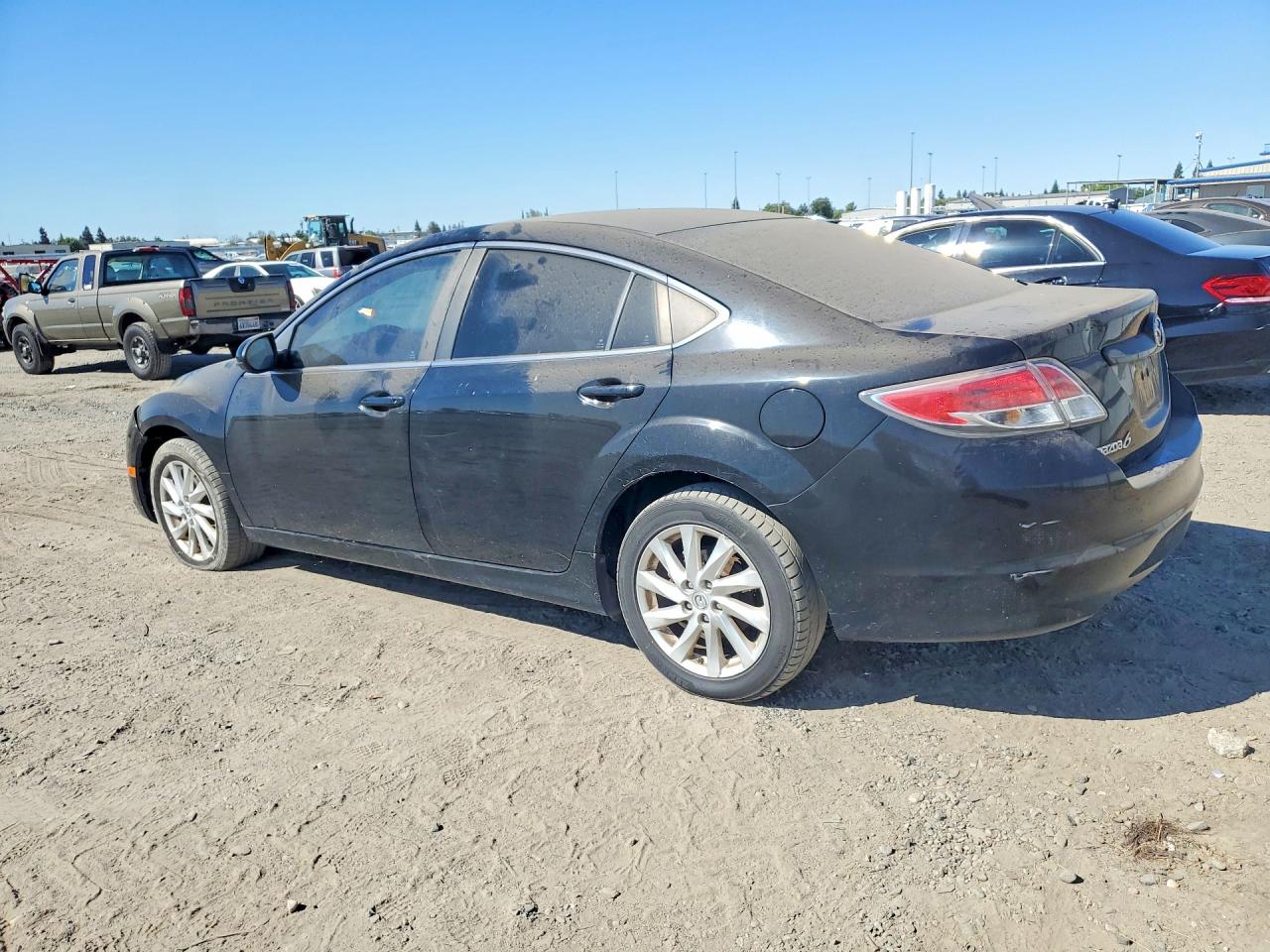 2012 Mazda 6 I Black vin: 1YVHZ8DH0C5M11682