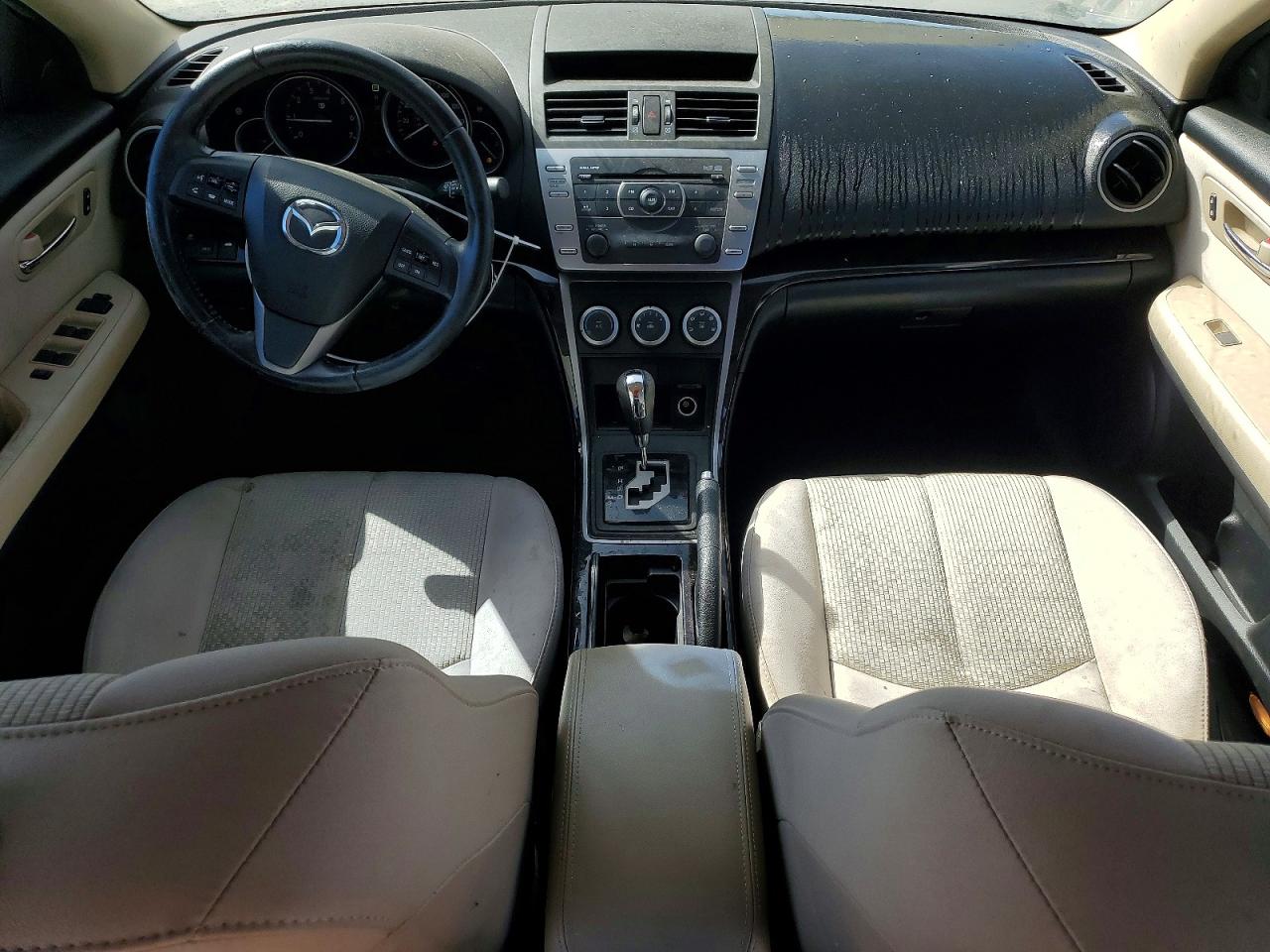 2012 Mazda 6 I Black vin: 1YVHZ8DH0C5M11682
