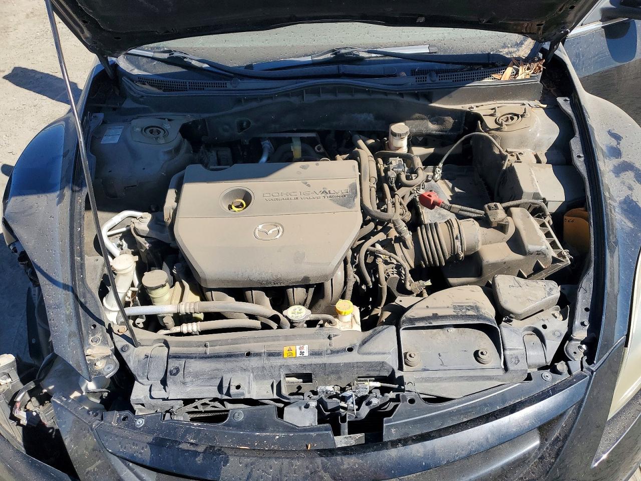 2012 Mazda 6 I Black vin: 1YVHZ8DH0C5M11682