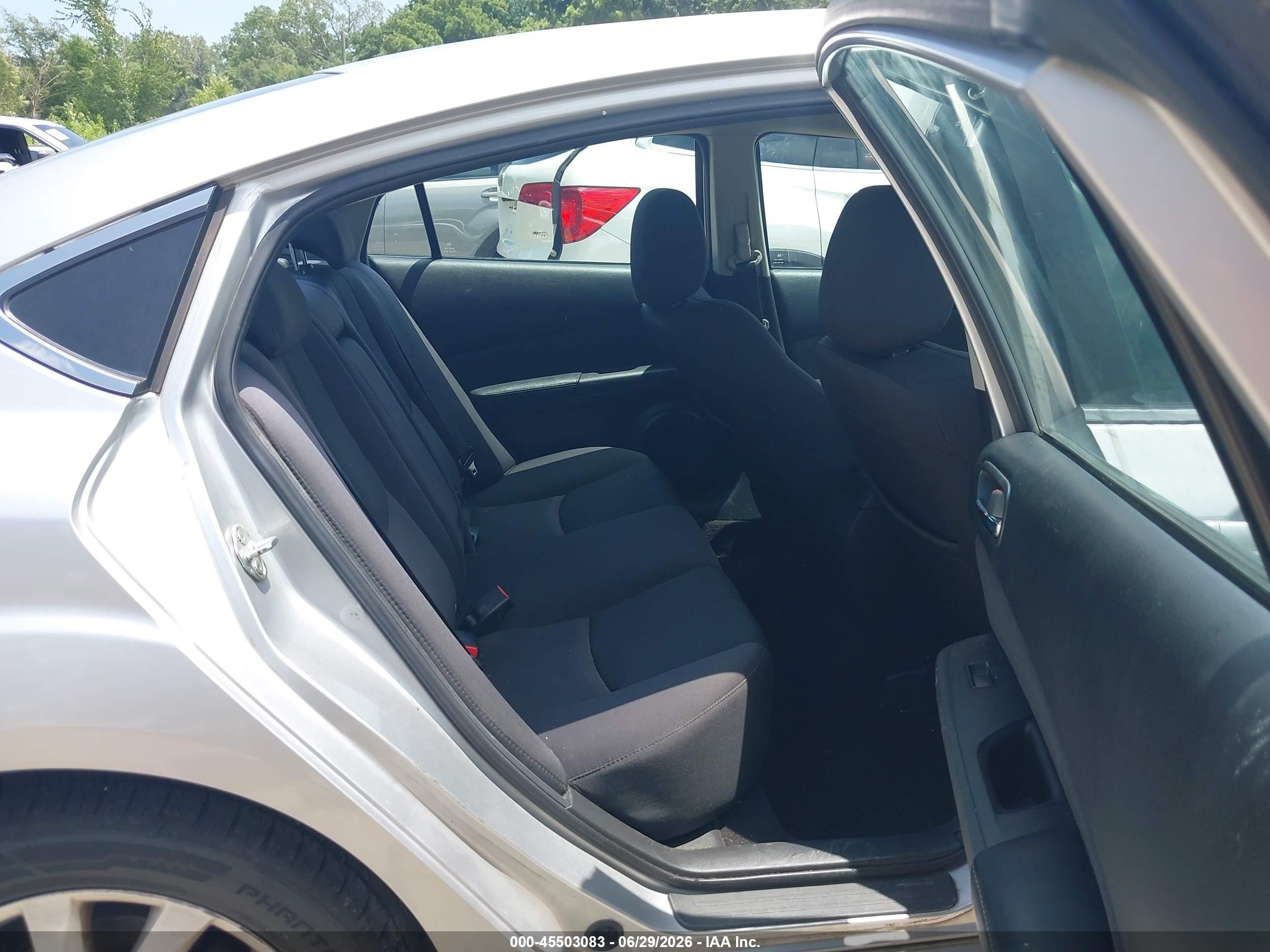 2012 Mazda Mazda6 I Touring Silver vin: 1YVHZ8DH0C5M20740